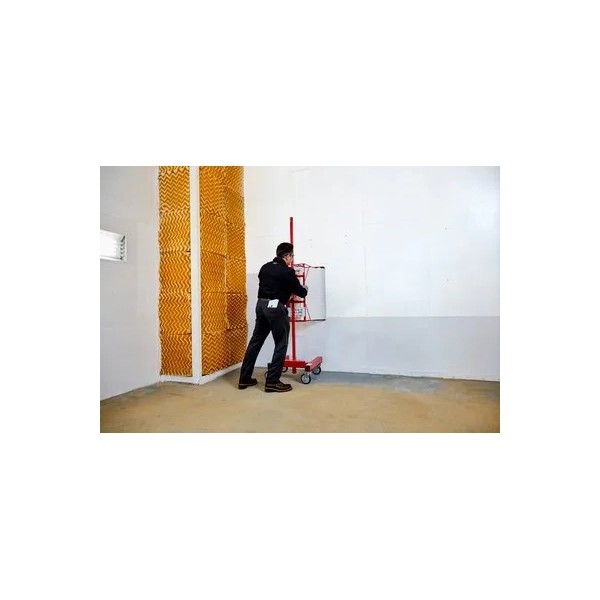 Film de protection cabine pour parois et sols 70cm x 90m