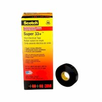 Paquet de 10 Scotchs super 33+ rubans isolants électriques haute performance noirs