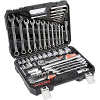 Coffret outils 1/2" - 1/4" 77 pièces