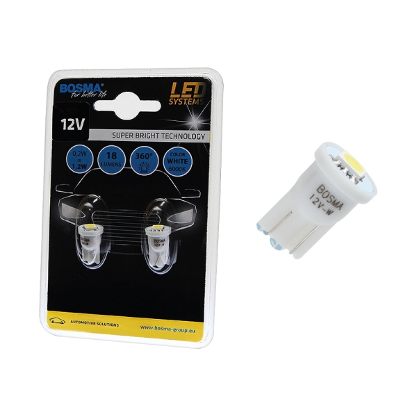 Ampoule wedge W5W 12V 5W W2.1x9.5D