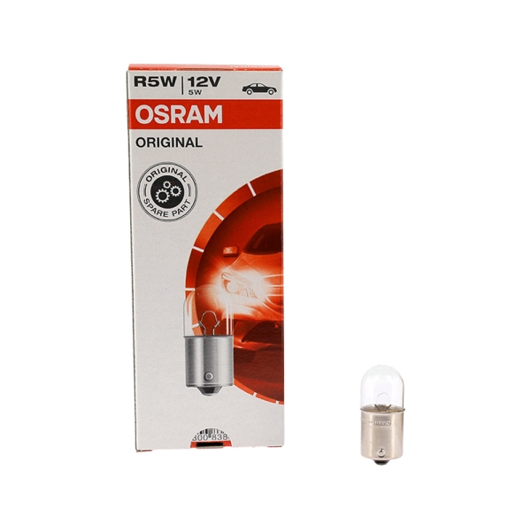 Ampoule 12V graisseurs R5W BA15S