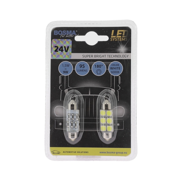 Ampoule 24V SV8.5 Navette C5W