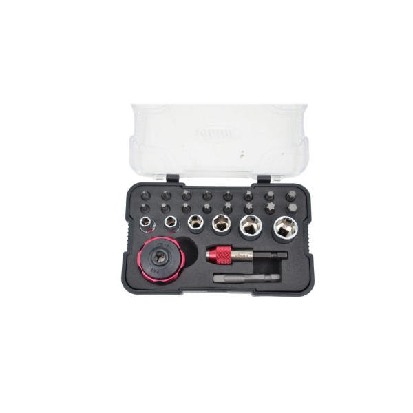 Coffret mini cliquet rond + embout