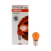 Ampoule 12V P21W BAU15S (ambrée)