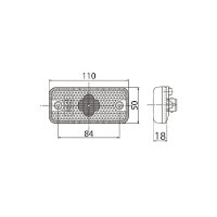 feu de position lateral led 24v ambre