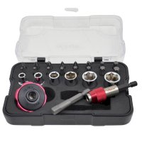 Coffret mini cliquet rond + embout