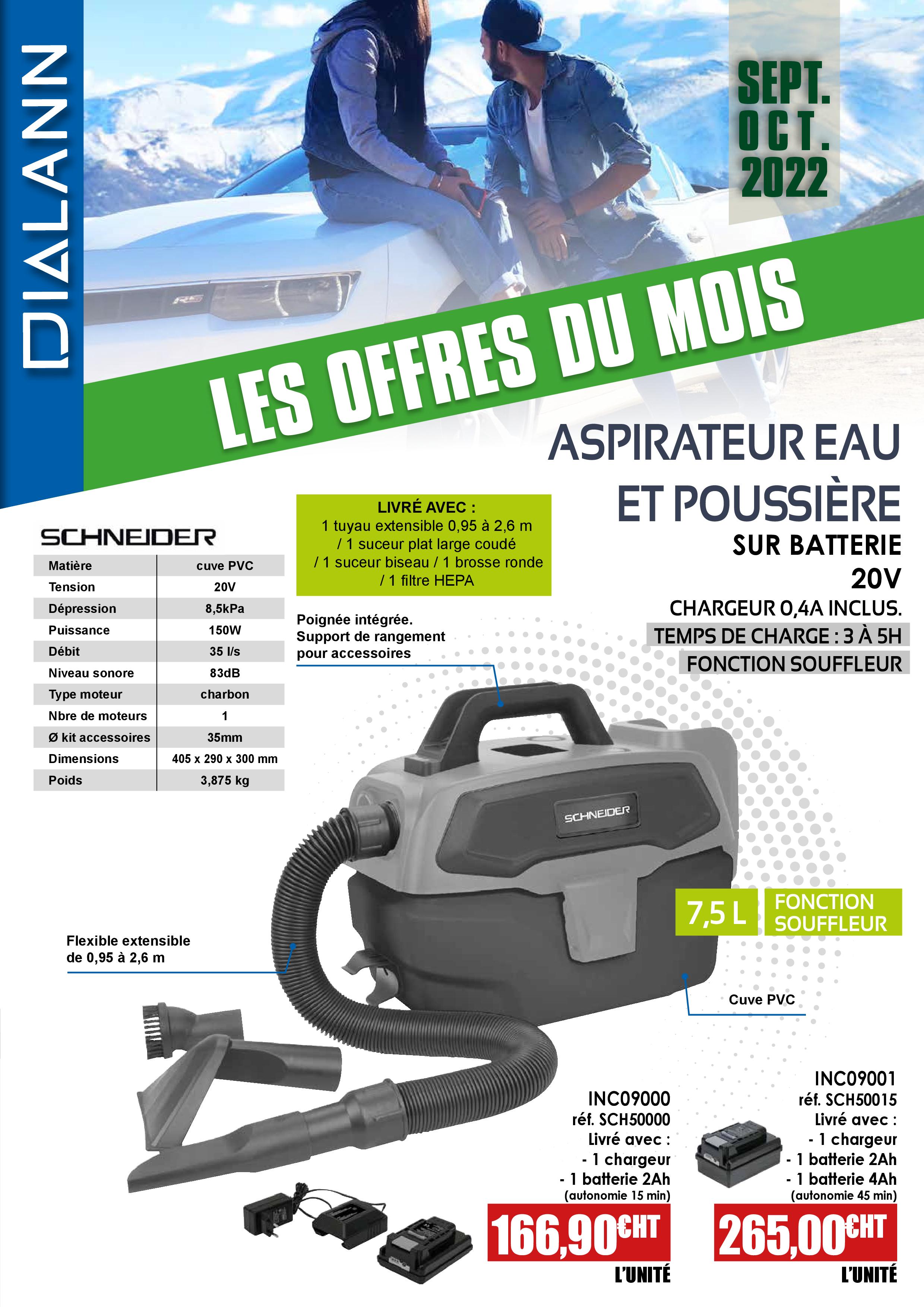 Offres du Mois Septembre/Octobre
