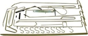 Tringles de débosselage 14 pièces sans peinture