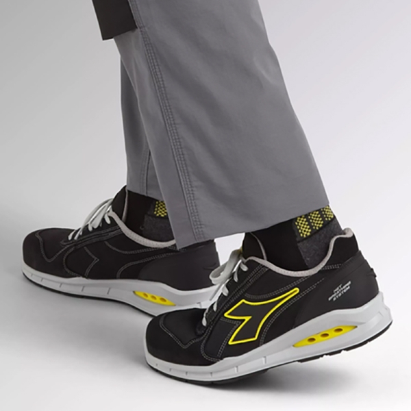 Chaussure de sécurité Run Net AB Low S3S FO SR Black