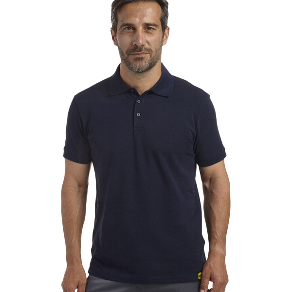 Polo bleu classique