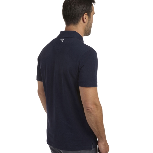 Polo bleu classique