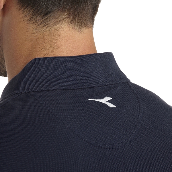 Polo bleu classique