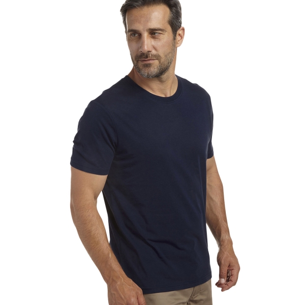 T-shirt bleu classique navy