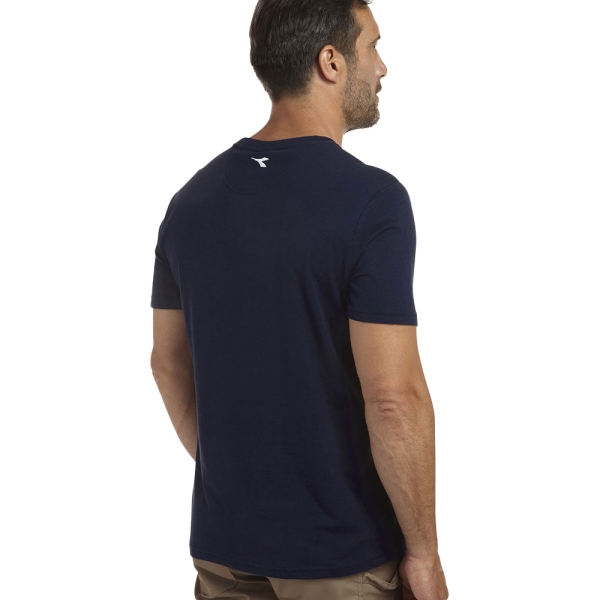T-shirt bleu classique navy