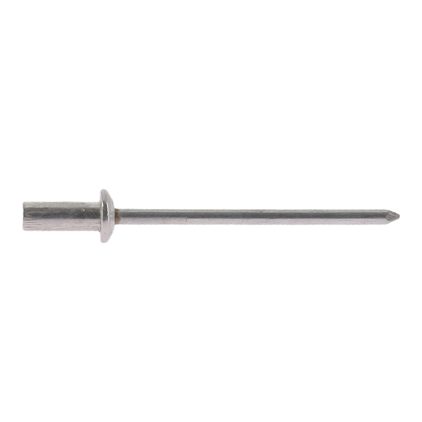 Rivets tête plate étanche alu - acier