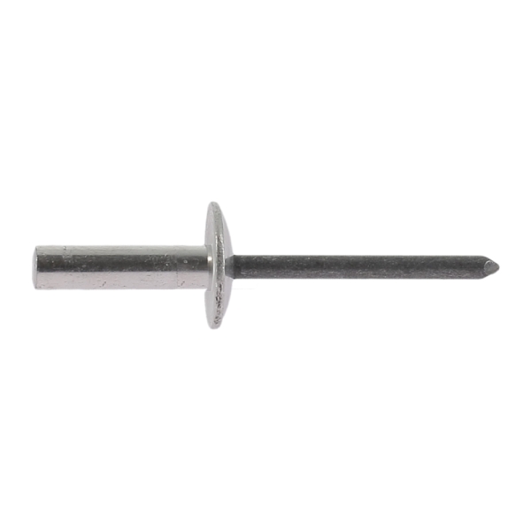 Rivets tête plate étanche alu - acier
