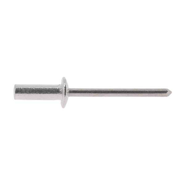 Rivets tête plate étanche alu - inox