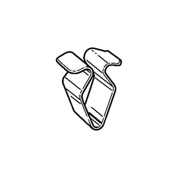 Sachet agrafes garnissage 10308 VW Audi Seat Skoda Ø 5 x 15 mm