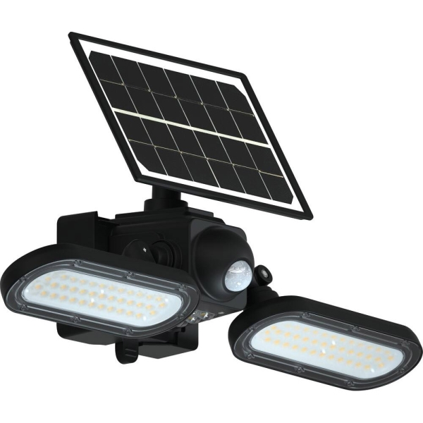 Projecteur LED solaire 1400 lm 15W avec détecteur - satellite