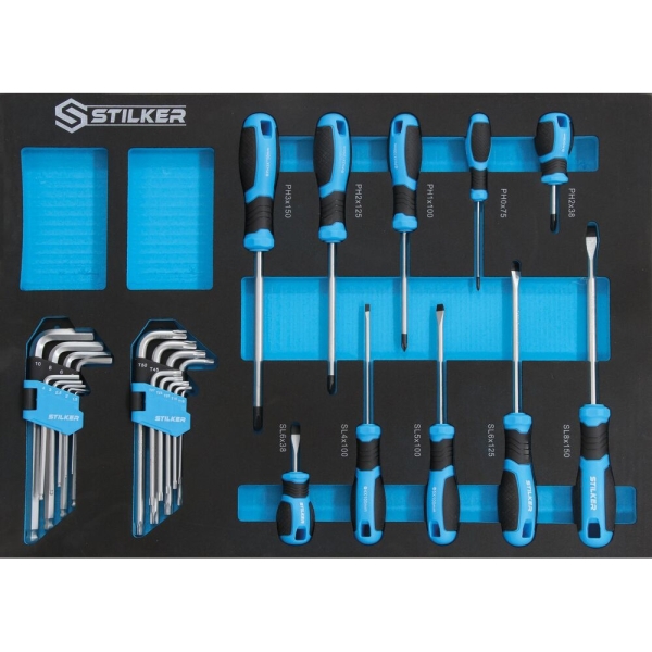 Mobilier d’atelier complet avec servante et 147 outils