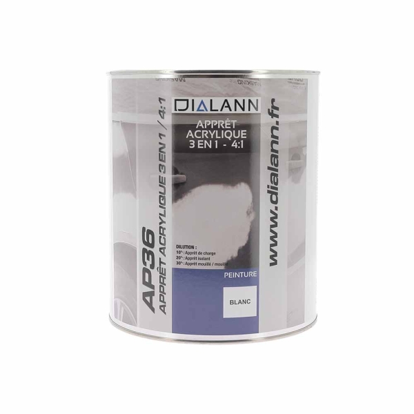 AP36 apprêt acrylique 3 en 1 | 4:1