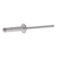 Rivets multiserrage tête plate Alu - Acier