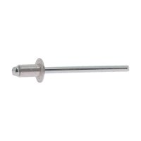 Rivets tête plate alu acier