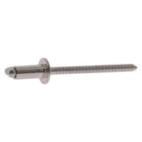 Rivets tête plate inox - inox