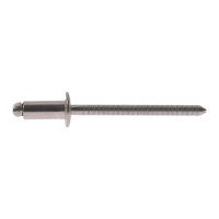 Rivets tête plate inox - inox