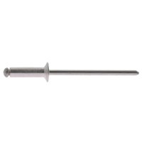Rivets aluminium tête fraisée alu - acier