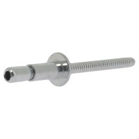 Rivets tête plate alu