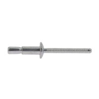 Rivets tête plate alu