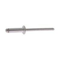 Rivets tête plate alu - alu