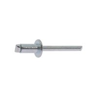 Rivets tête plate acier - acier