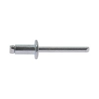 Rivets tête plate acier - acier