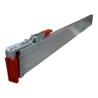 Traverse aluminium télescopique 2400-2700mm pour ridelle de 25 à 33mm