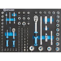 Mobilier d’atelier complet avec servante et 147 outils