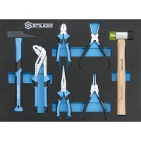 Mobilier d’atelier complet avec servante et 147 outils