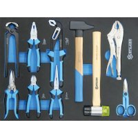 Mobilier d’atelier complet avec servante et 247 outils