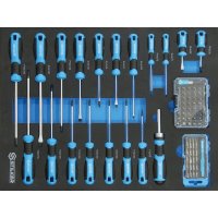 Mobilier d’atelier complet avec servante et 247 outils