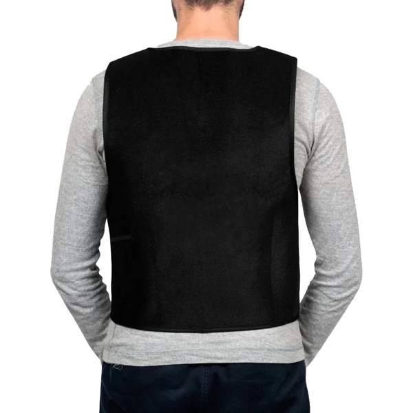 Gilet sans manche chauffant
