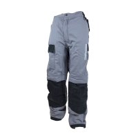 Pantalon work attitude serge coton 250g gris / noir