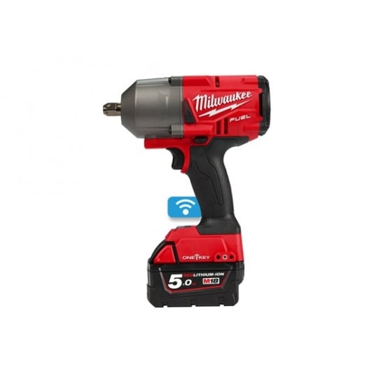 Clé à chocs carré 3/4" fuel 18V  1 627 Nm Bluetooth 2 batteries + chargeur
