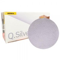 Disques abrasifs velcro support papier imprégné latex SILVER
