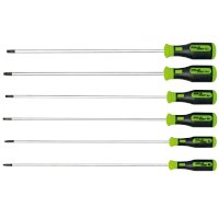 Jeu de 6 tournevis torx long