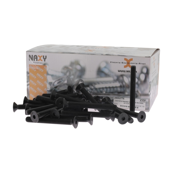 Vis tête fraisée 6 pans creux ISO10642 DIN7991 10.9