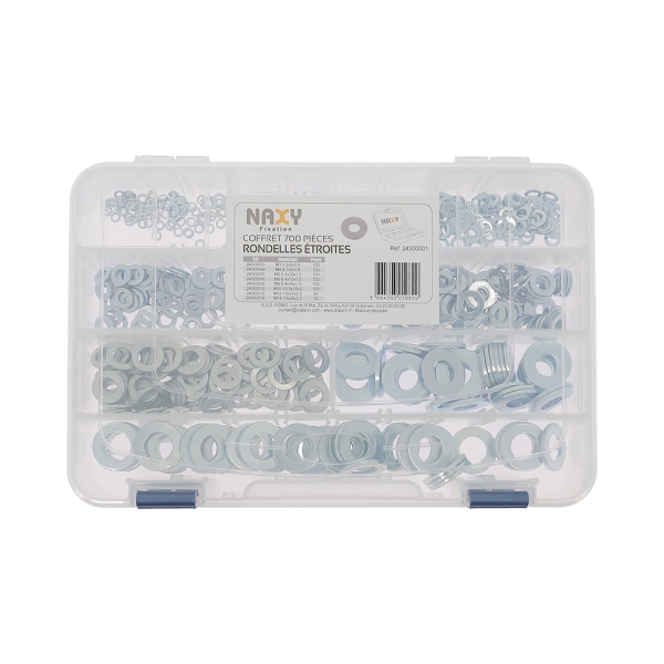 Coffret rondelles étroites  700 pièces