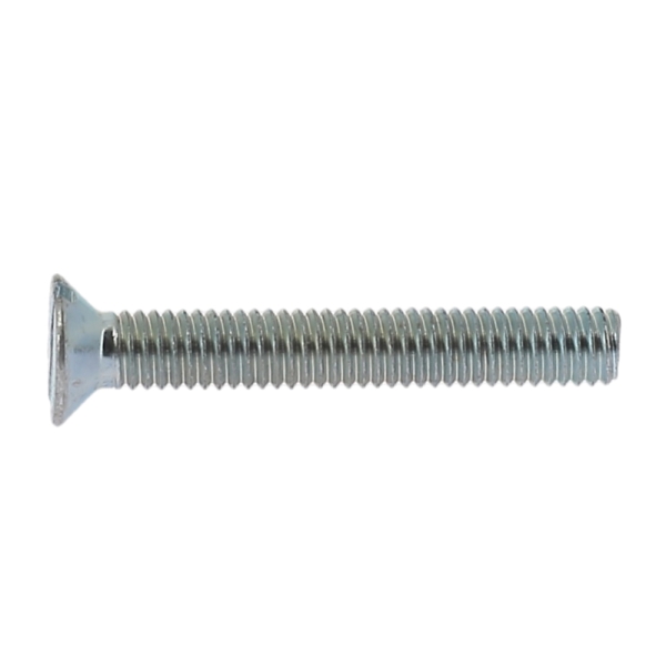 Vis métaux tête fraisée fendue DIN963 ZINC blanc