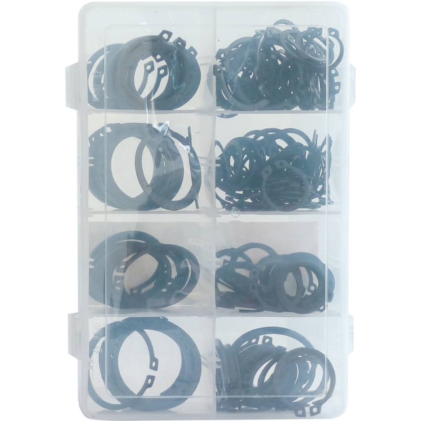 Coffret assortiment circlips  250 pièces