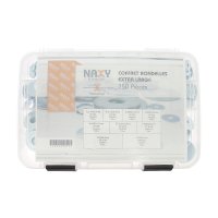 Coffret assortiment de rondelles extra larges 750 pièces